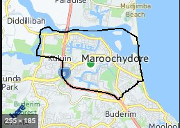 Maroochydore Map